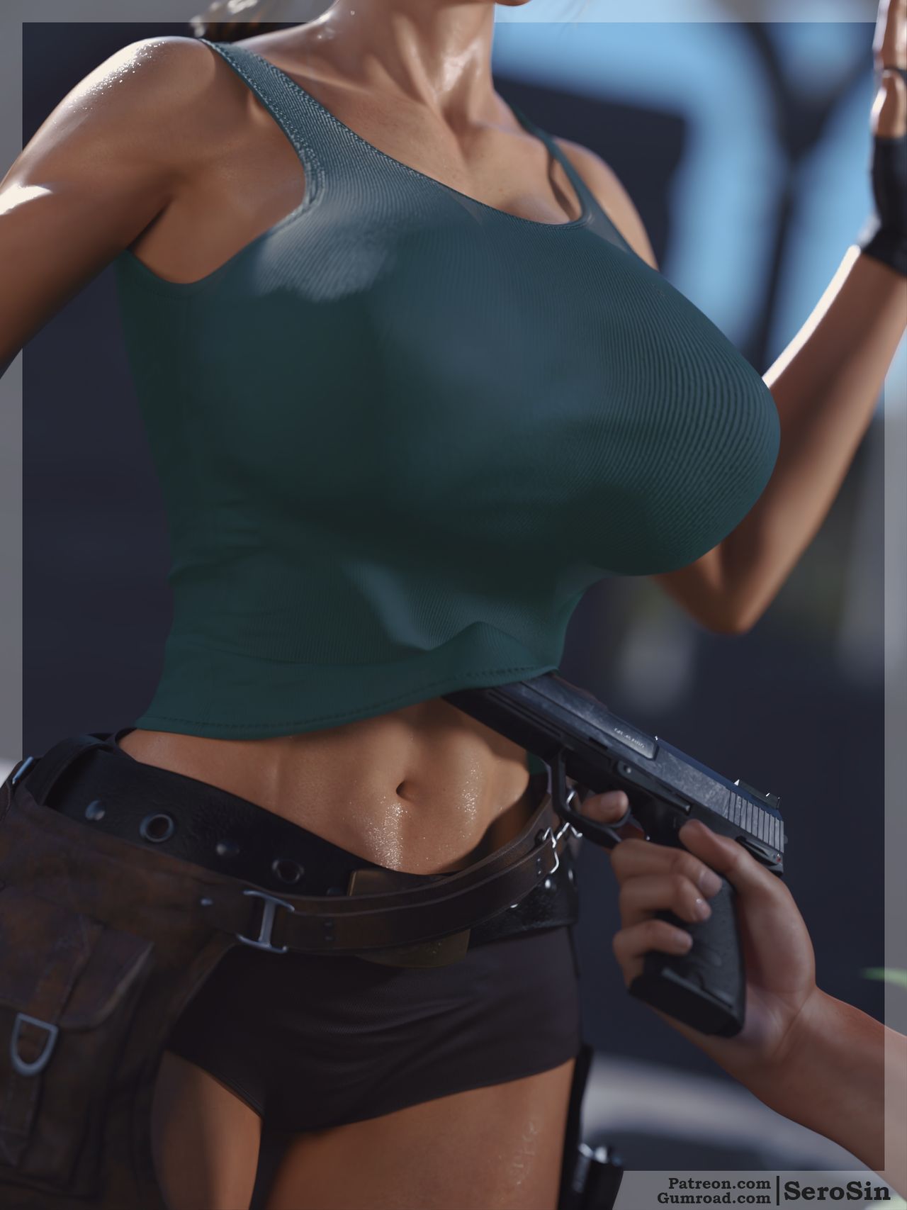 [SeroSin] Lara Croft: Captured 10
