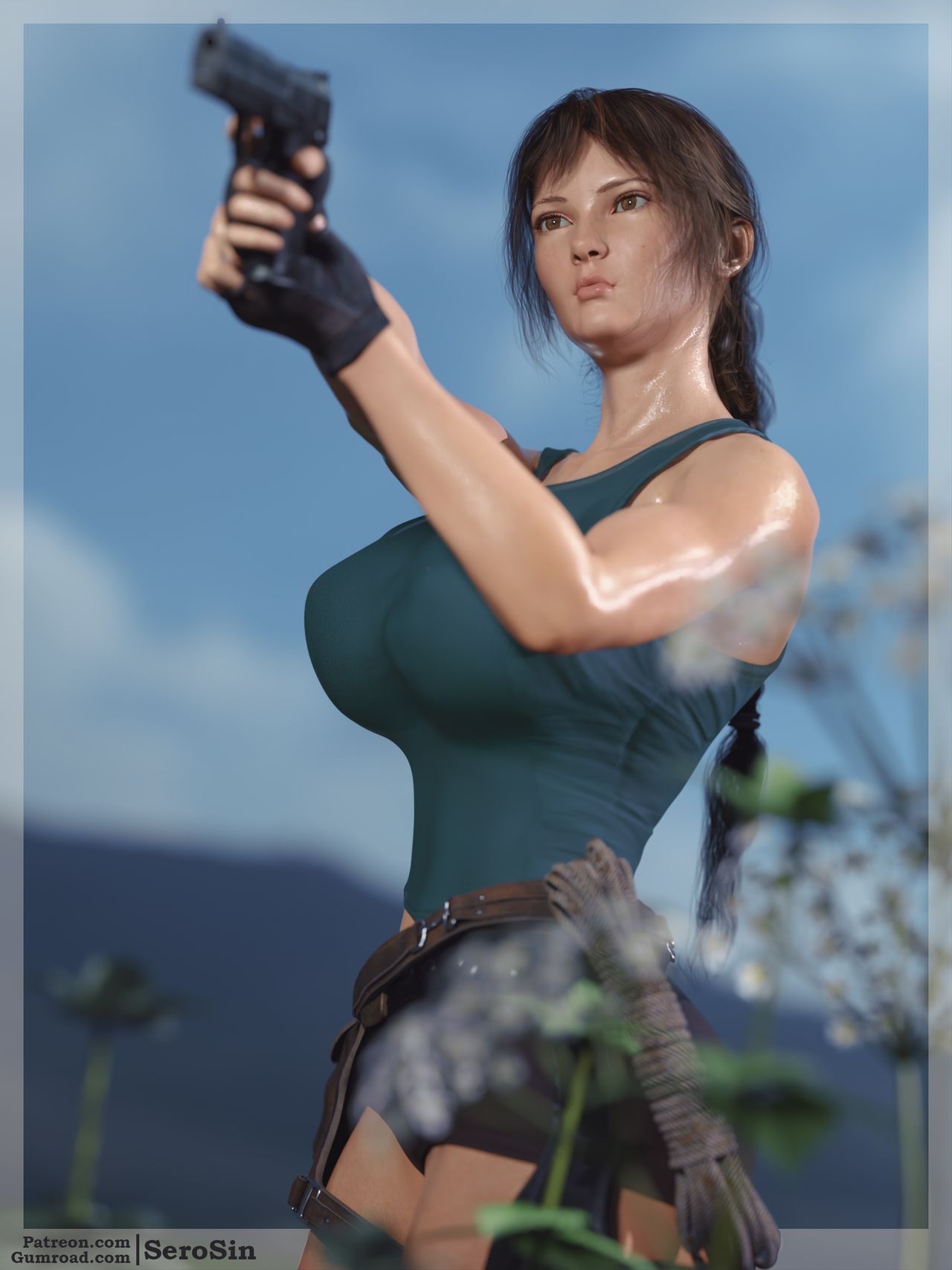 [SeroSin] Lara Croft: Captured 2
