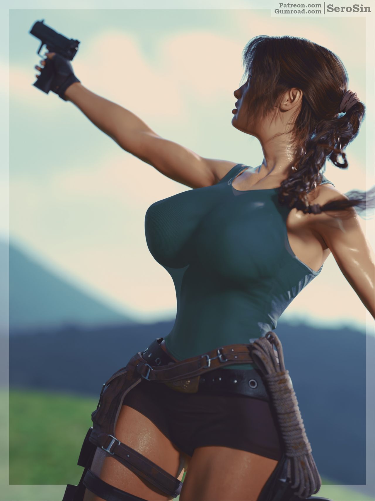 [SeroSin] Lara Croft: Captured 3