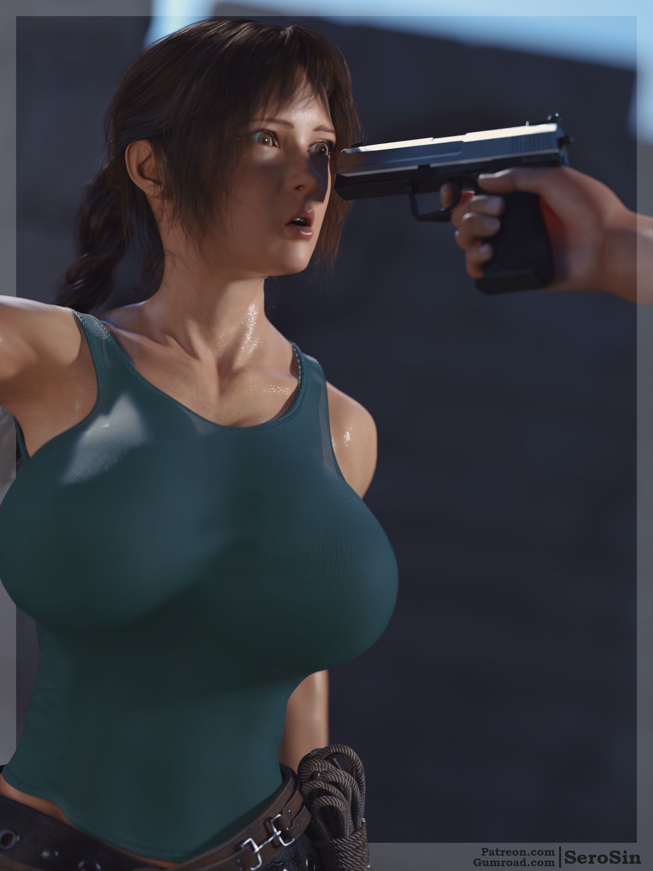 [SeroSin] Lara Croft: Captured 4