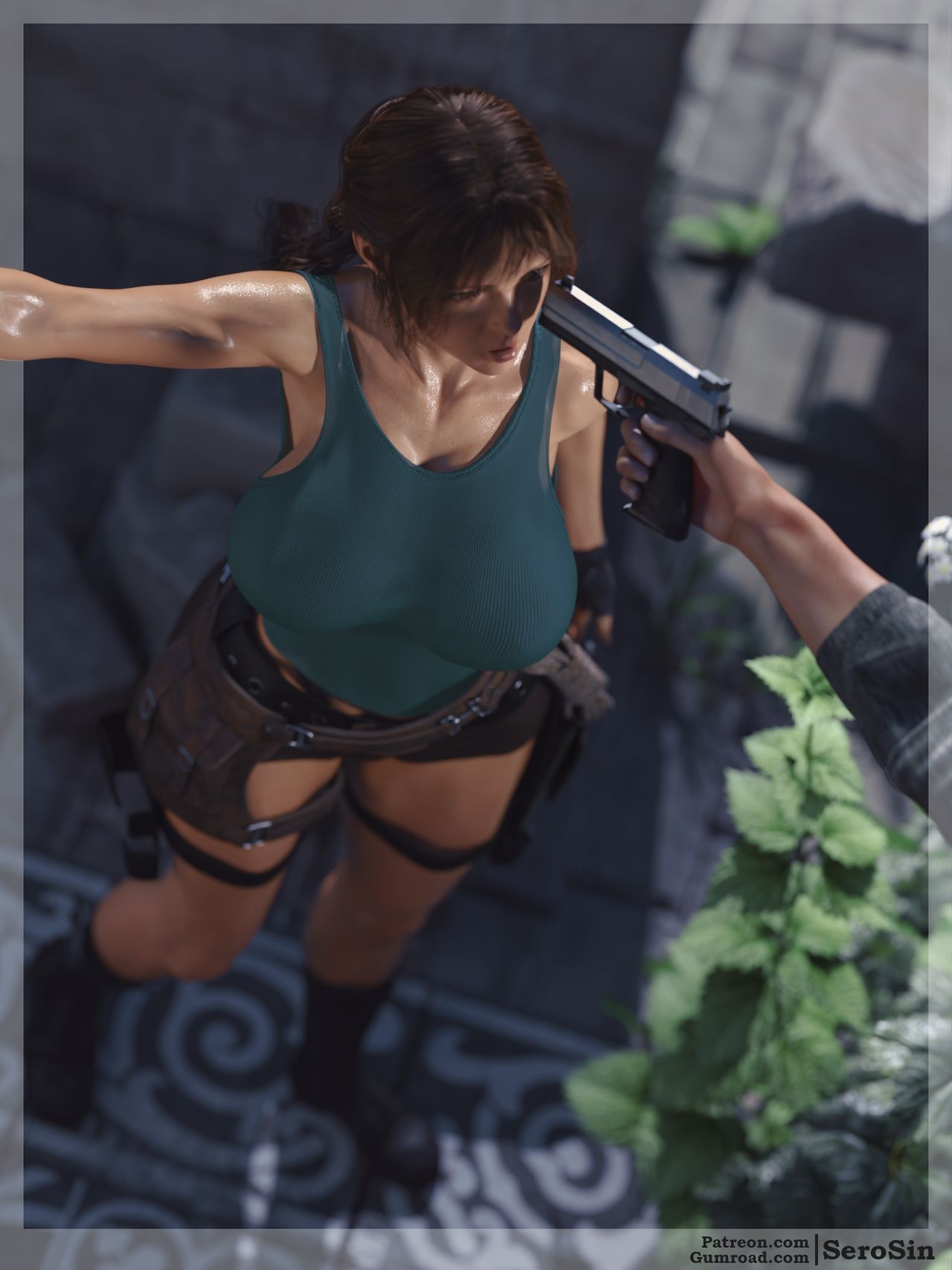 [SeroSin] Lara Croft: Captured 5