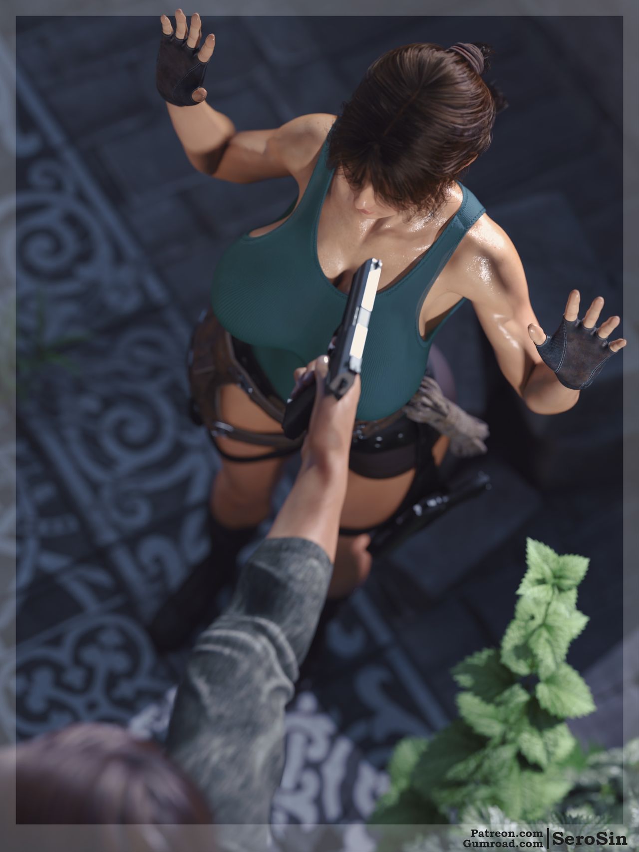 [SeroSin] Lara Croft: Captured 8