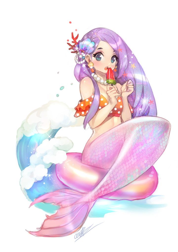 [Mermaid] cute mermaid 2nd erotic image Summary [Sange] Part3 12