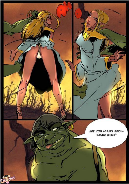 [T-Cartoons][Okunev] Shemale Orc Fucking Elf (WoW) 6