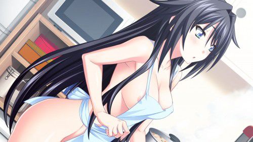 【Erotic Anime Summary】 Beautiful girls and beautiful girls wearing costume naked aprons who are seducing to have sex 【Secondary erotic】 2