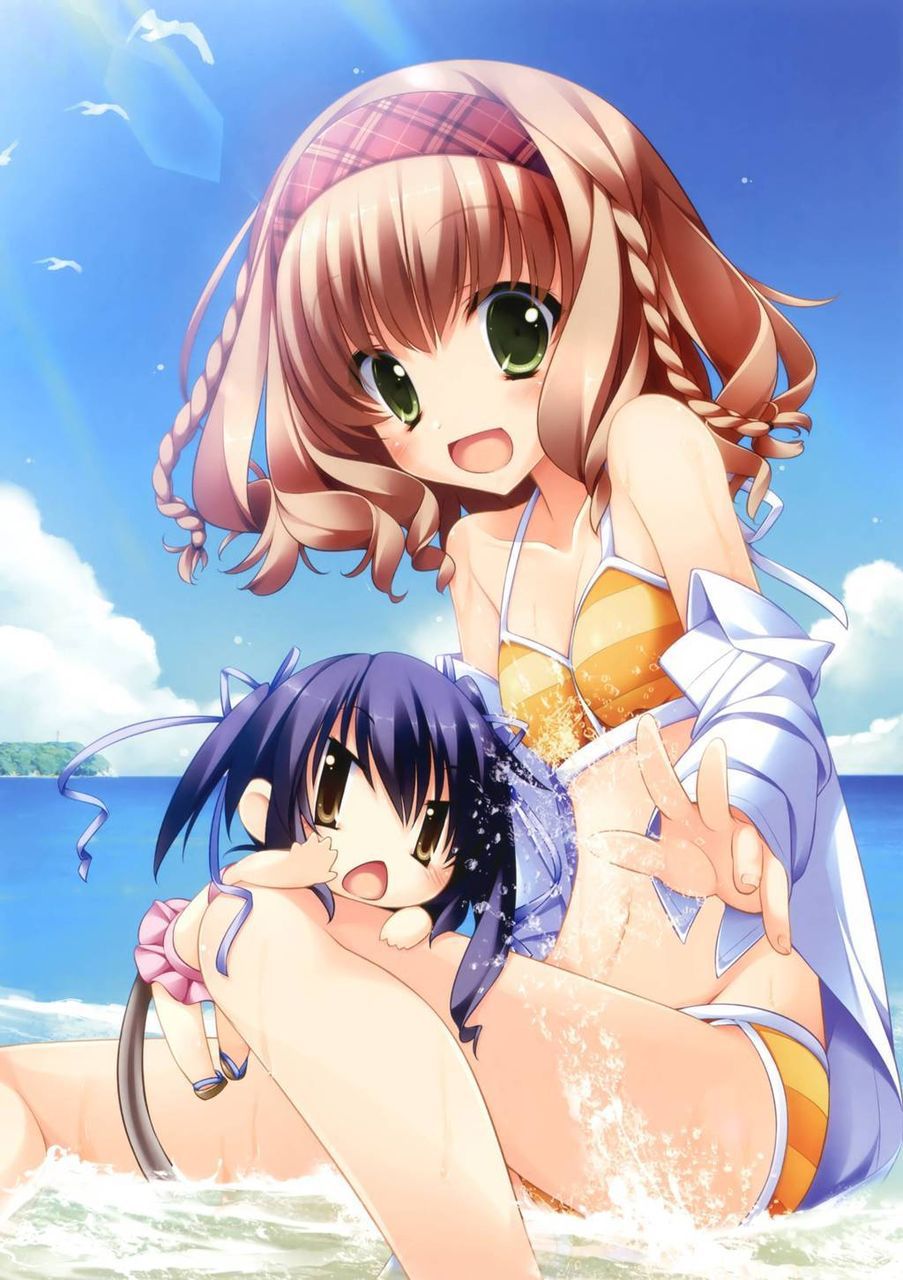 The girl in the swimsuit that seems to appear in the presence in summer 19