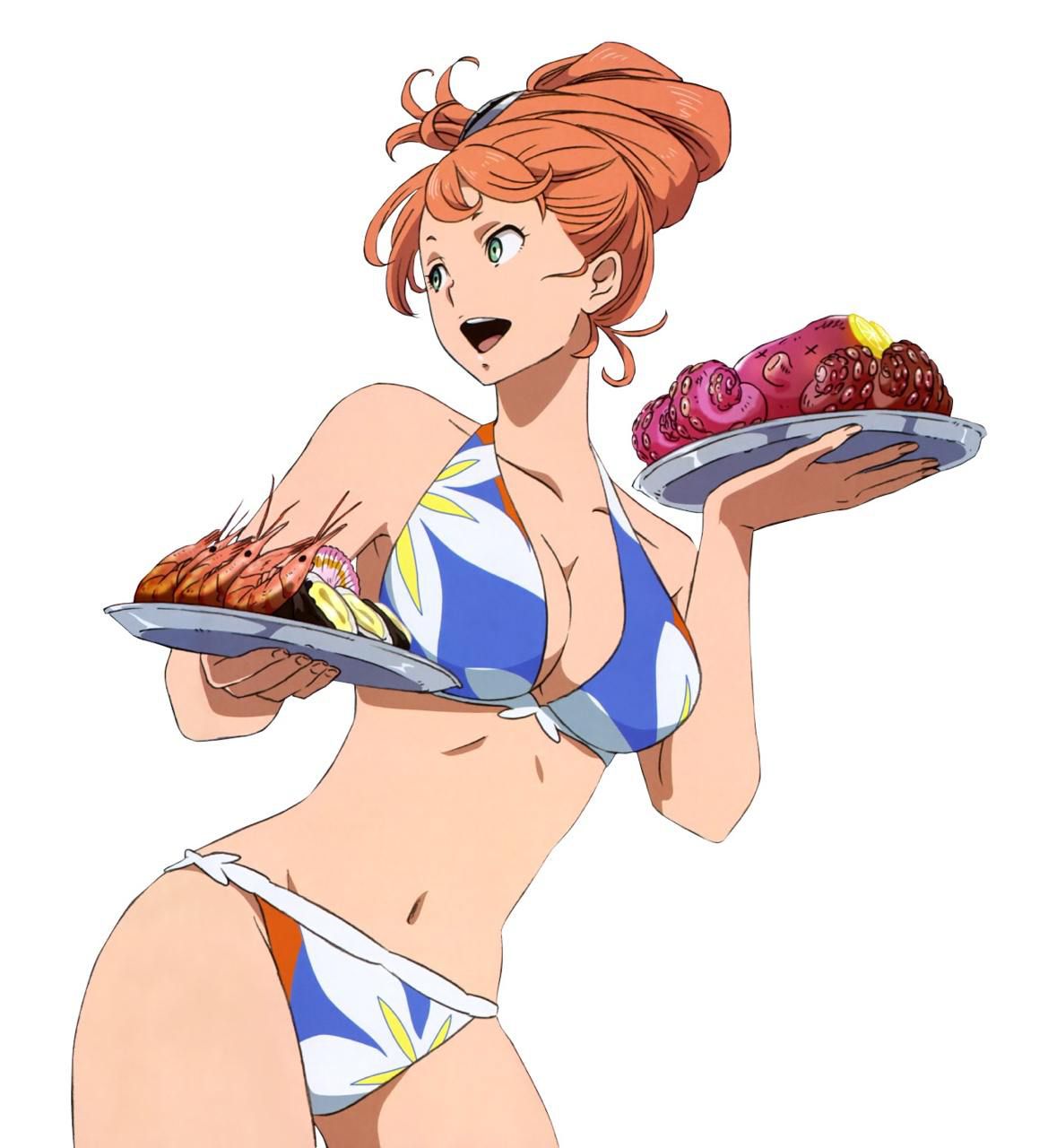 The girl in the swimsuit that seems to appear in the presence in summer 23