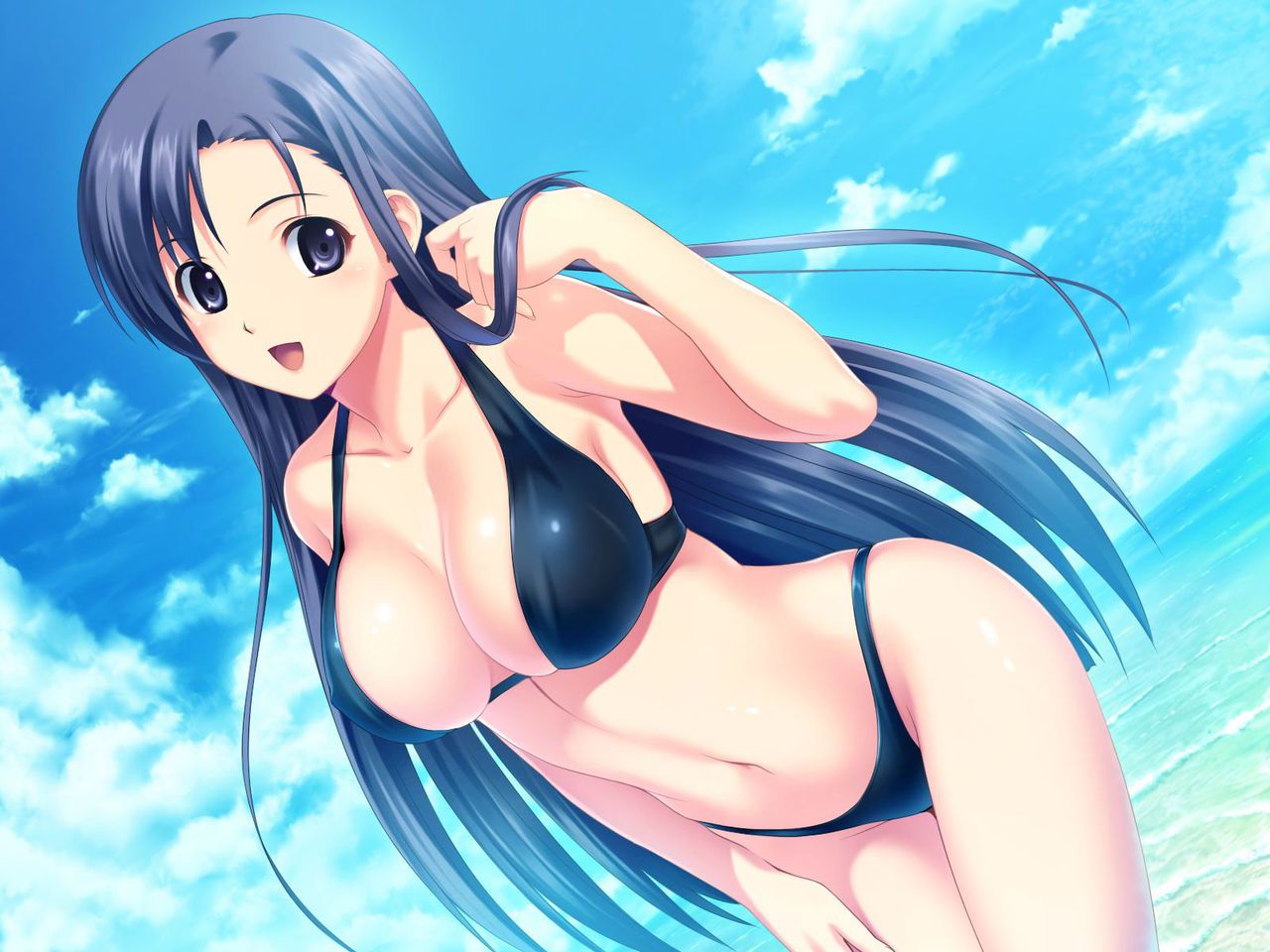 [Swimsuit] can't wait until summer vacation! I want to see a swimsuit and a bikini girl! Part 4 [2-d] 8