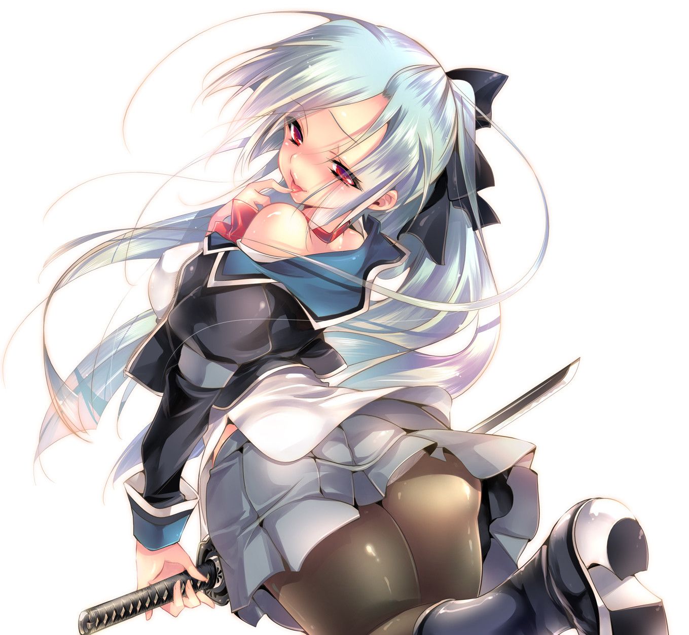 [Secondary/ZIP] Second erotic image of a girl with a weapon 27 [swords, etc.] 1