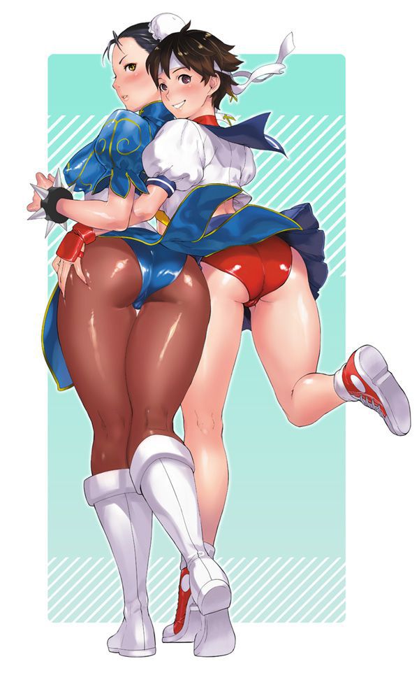 【Street Fighter】Erotic image of Sakura Kasugano, who wants to appreciate according to the erotic voice of the voice actress 17