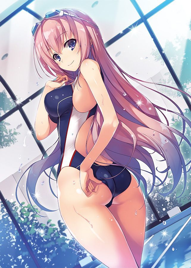 【Secondary Erotic】 Erotic image of a naughty girl fixing a swimsuit or pants that has been eaten up is here 2