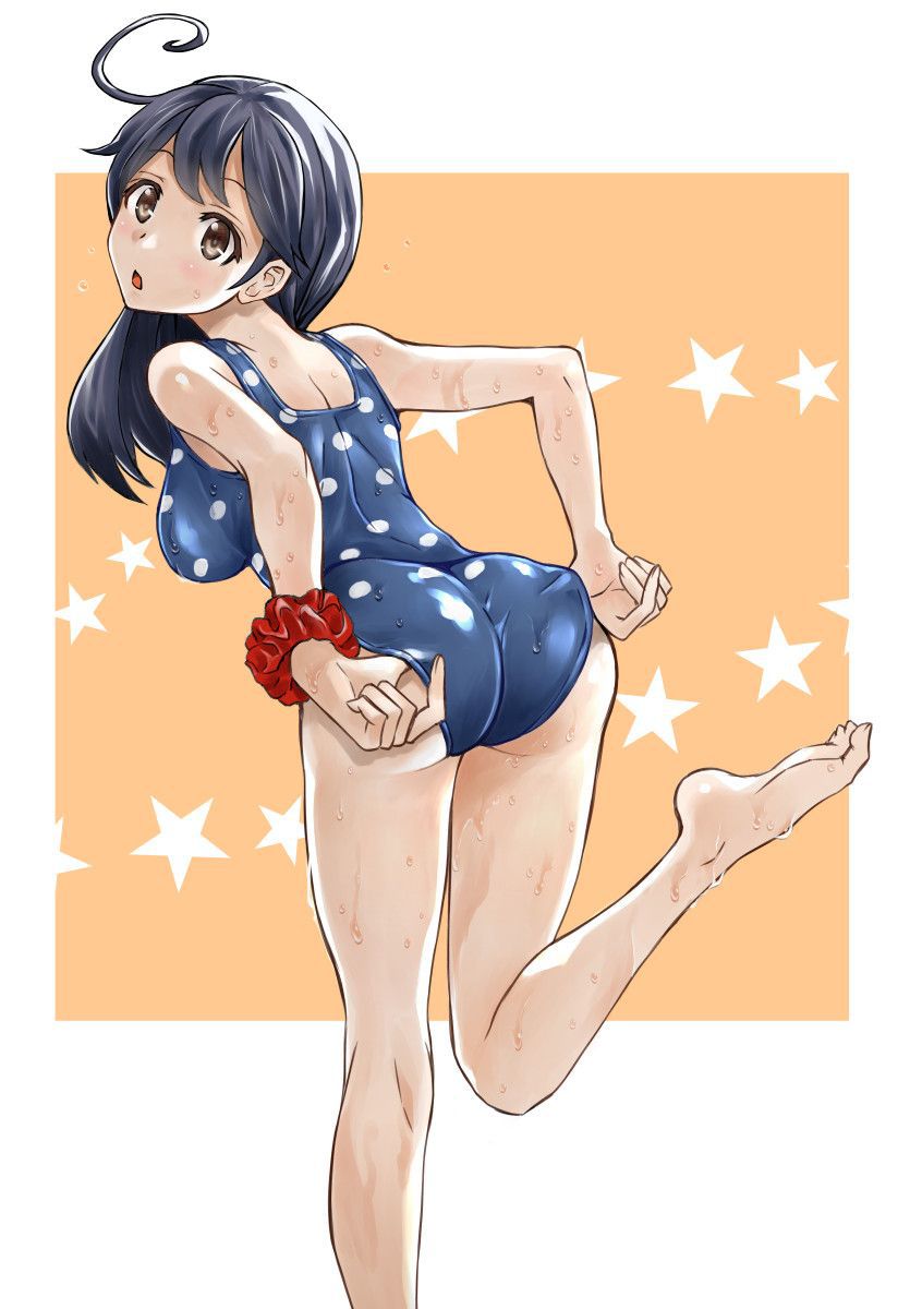 【Secondary Erotic】 Erotic image of a naughty girl fixing a swimsuit or pants that has been eaten up is here 29
