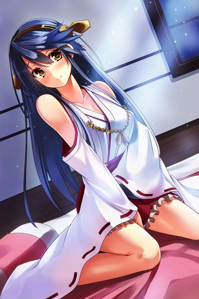 【Erotic Image】 I tried to collect cute images of Haruna, but it is too erotic ... (Fleet Kokusho) 1