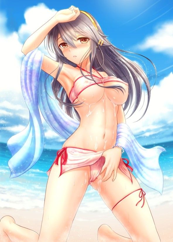【Erotic Image】 I tried to collect cute images of Haruna, but it is too erotic ... (Fleet Kokusho) 7
