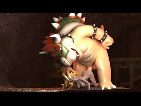 Princess Peach fucked by Bowser - 5 min 10