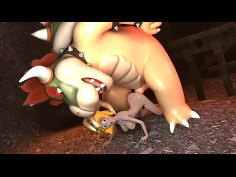 Princess Peach fucked by Bowser - 5 min 13