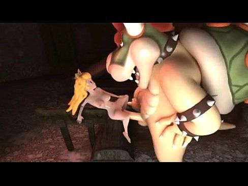 Princess Peach fucked by Bowser - 5 min 20