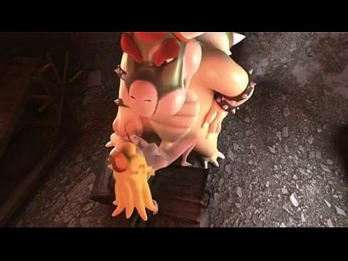 Princess Peach fucked by Bowser - 5 min 22