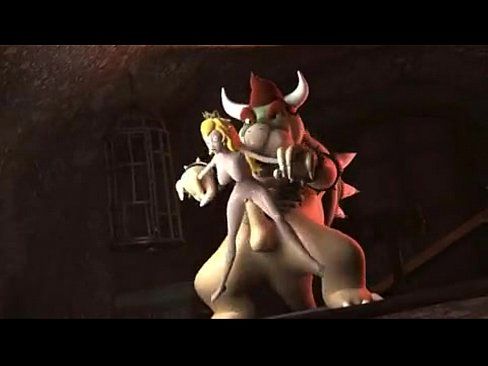 Princess Peach fucked by Bowser - 5 min 3