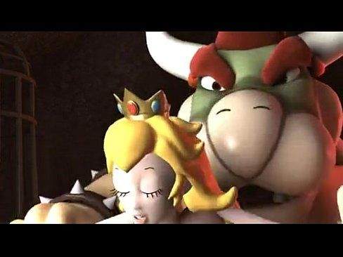 Princess Peach fucked by Bowser - 5 min 4