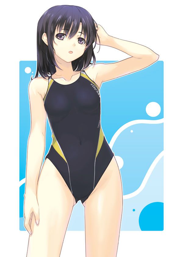 Beautiful girl image of swimsuit appearance of the line of gloss body 20