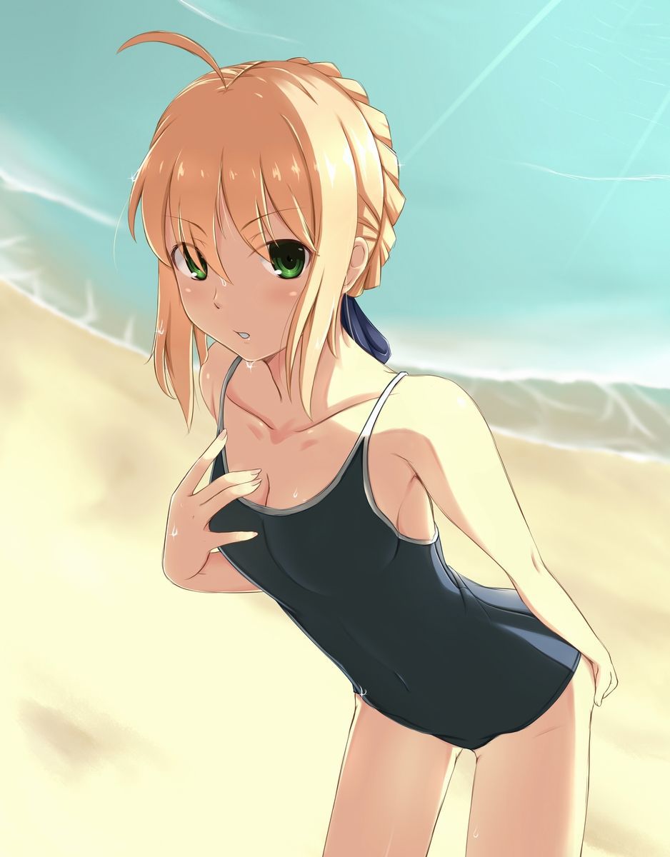 [Secondary swimsuit] How about a pretty swimsuit but still cold? 15