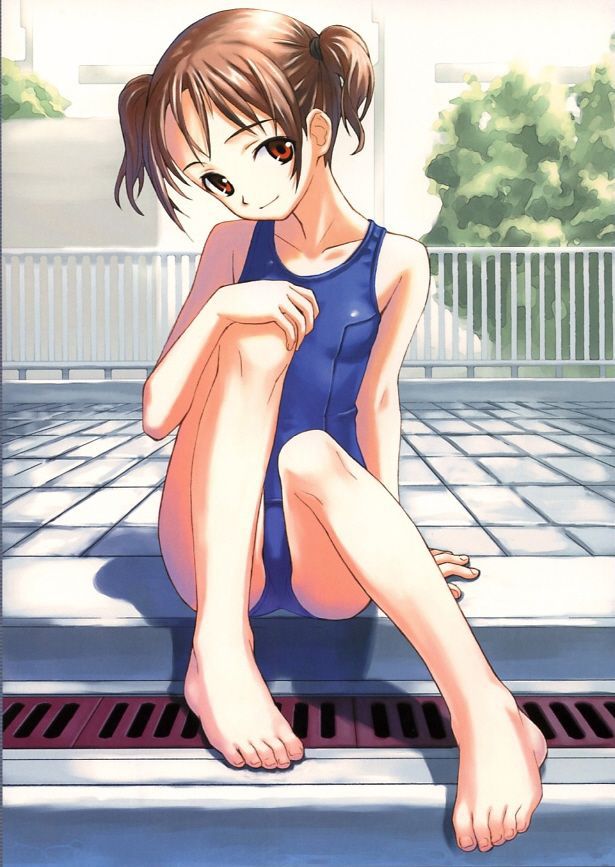 [Secondary/erotic image] It is late, but the school swimsuit is erotic? Part Six 7