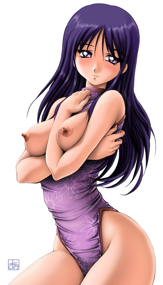 Image of two-dimensional girl who want to be wrapped in big breast 17