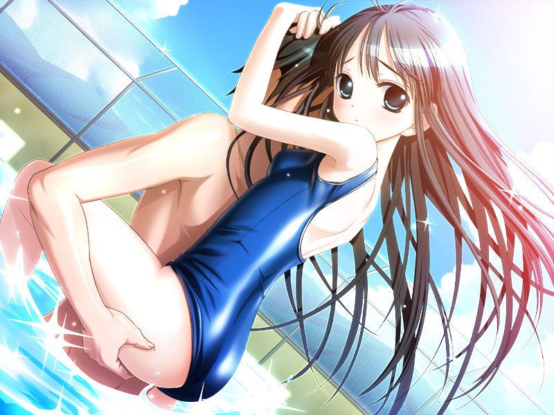 [Secondary, swimsuit] I want to start again from elementary school girl Swimsuit 1