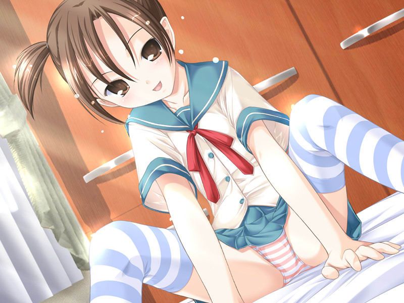 Two-dimensional beautiful girl uniform cute picture 12