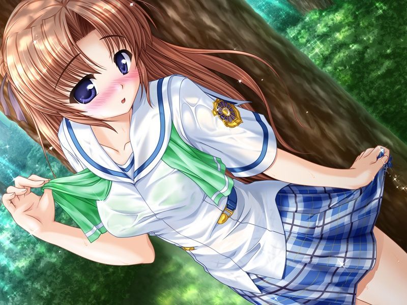 Two-dimensional beautiful girl uniform cute picture 22