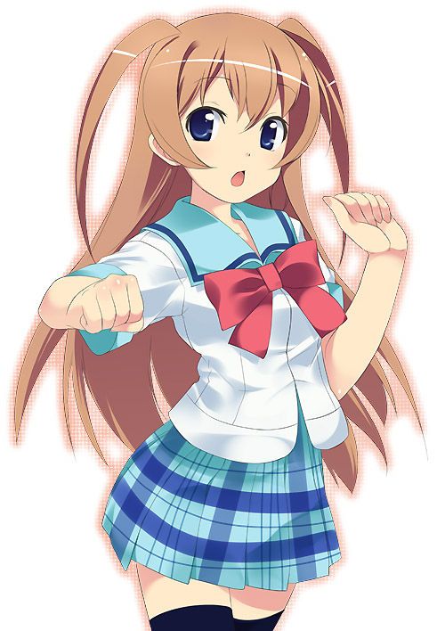 Two-dimensional beautiful girl uniform cute picture 6