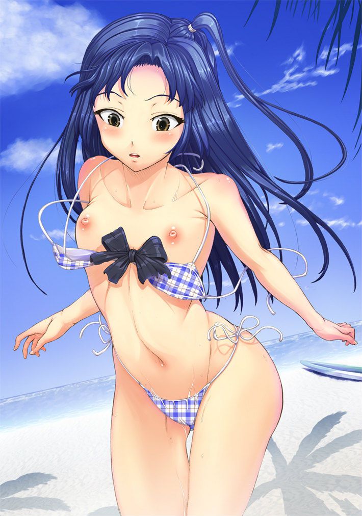 [Secondary, swimsuit] because you cannot go to the sea by typhoon, you have to collect a swimsuit girl image of secondary!? S 10