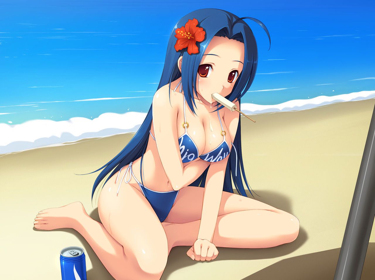 [Secondary, swimsuit] because you cannot go to the sea by typhoon, you have to collect a swimsuit girl image of secondary!? S 11