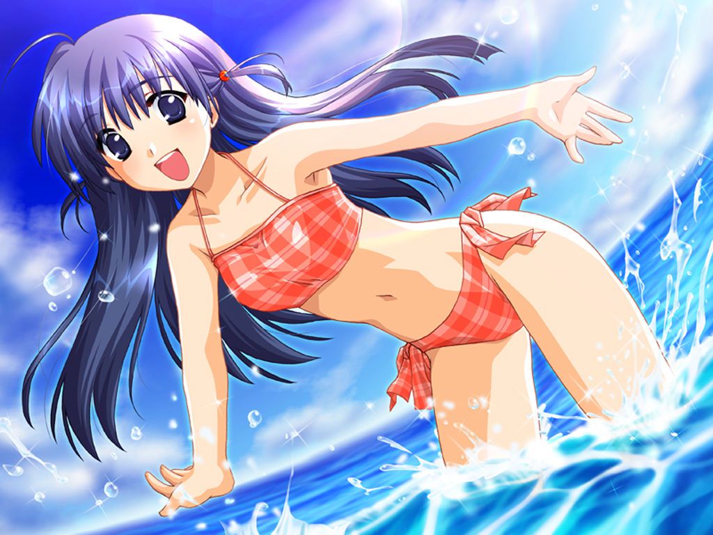 [Secondary, swimsuit] because you cannot go to the sea by typhoon, you have to collect a swimsuit girl image of secondary!? S 20