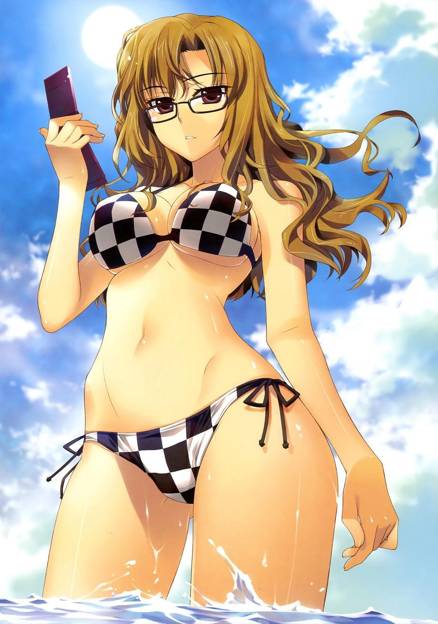 [Secondary, swimsuit] because you cannot go to the sea by typhoon, you have to collect a swimsuit girl image of secondary!? S 22