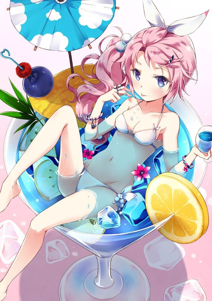 [Secondary, swimsuit] because you cannot go to the sea by typhoon, you have to collect a swimsuit girl image of secondary!? S 23
