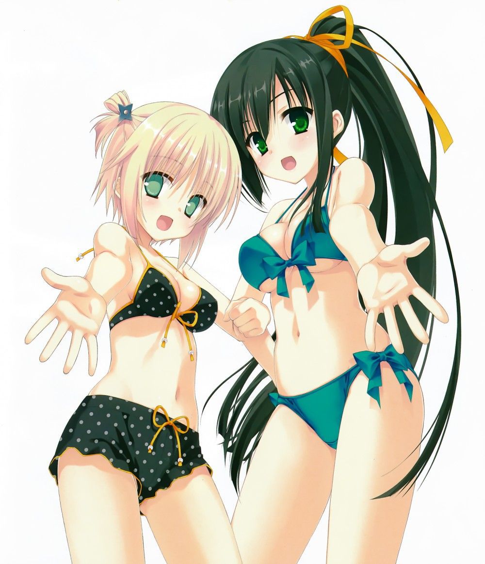 [Secondary, swimsuit] because you cannot go to the sea by typhoon, you have to collect a swimsuit girl image of secondary!? S 6
