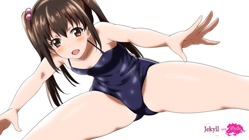 [Secondary swimsuit] The line of the buttocks and thighs is transcendence erotic, school swimsuit erotic image part1 3
