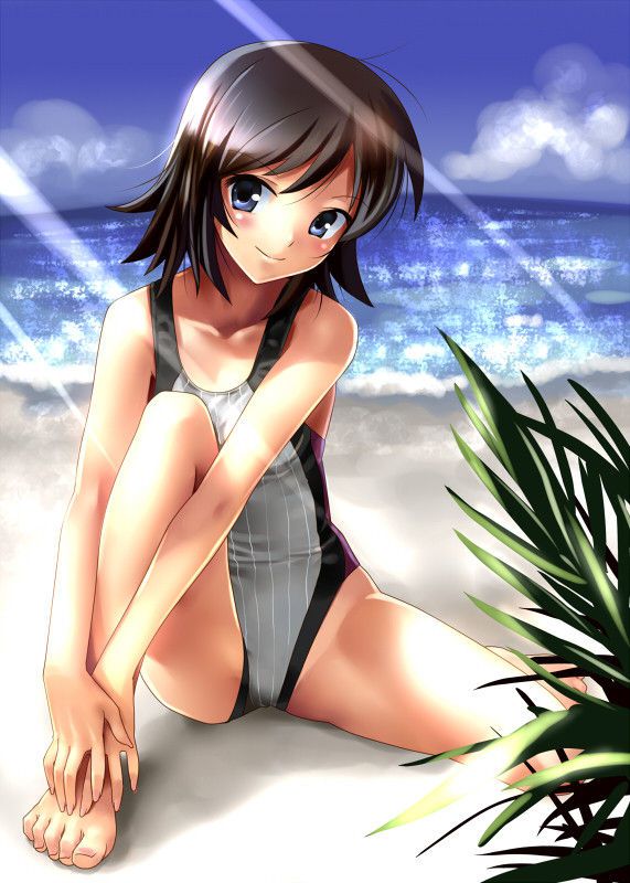 [Secondary swimsuit] Oh, I wanted to go with such a cute girl and the sea or the pool. Part3 11