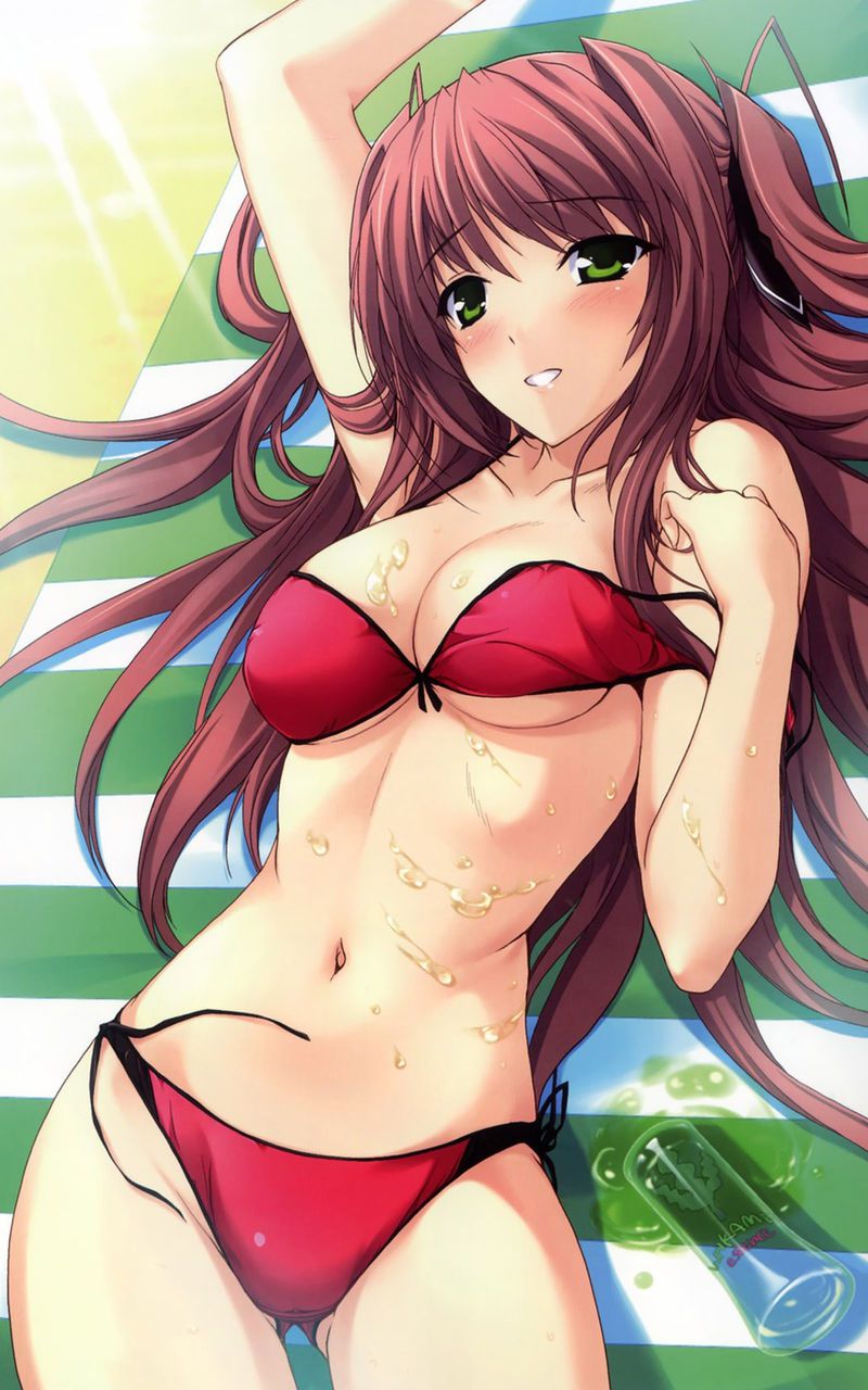 [Secondary swimsuit] Oh, I wanted to go with such a cute girl and the sea or the pool. Part3 15