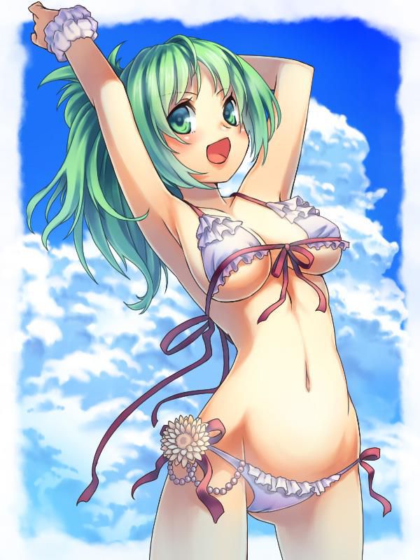 [Secondary swimsuit] Oh, I wanted to go with such a cute girl and the sea or the pool. Part3 19