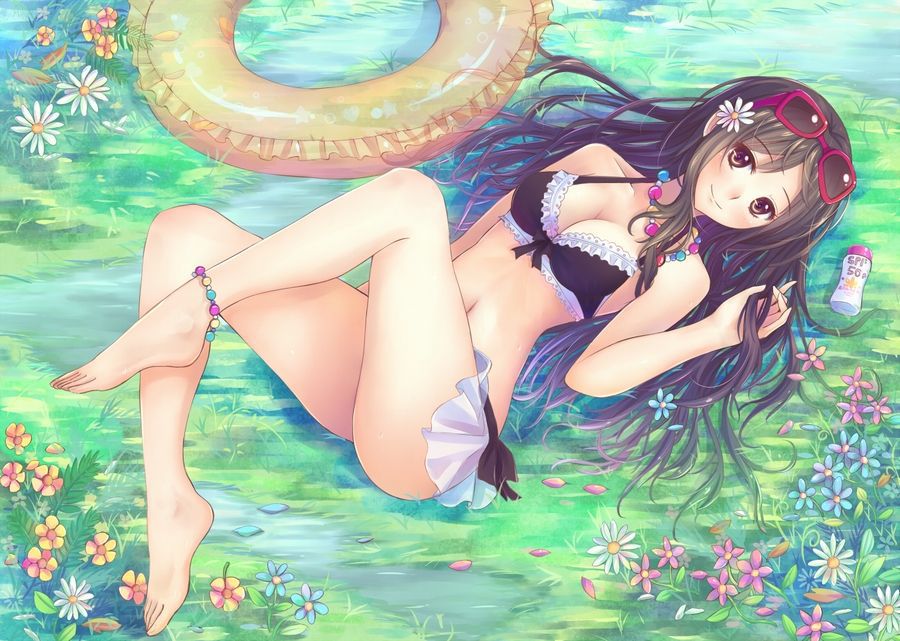 [Secondary swimsuit] Oh, I wanted to go with such a cute girl and the sea or the pool. Part3 6