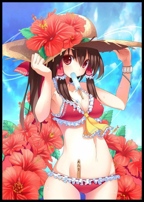 [Secondary, swimsuit] I do not accumulate naked skin! Pretty picture of a bikini equipment part1 14