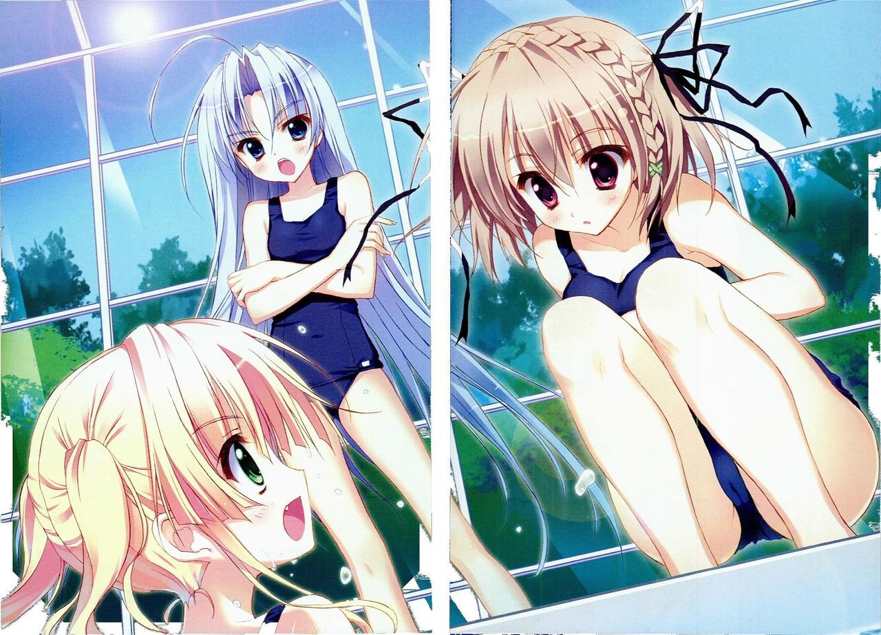 [Secondary, swimsuit] because summer vacation is also the end, girl image Part2 School swimsuit 14