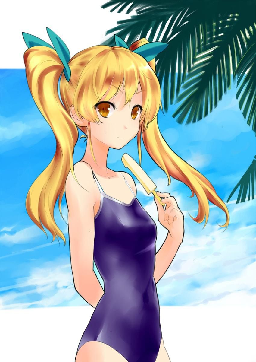 [Secondary, swimsuit] because summer vacation is also the end, girl image Part2 School swimsuit 22