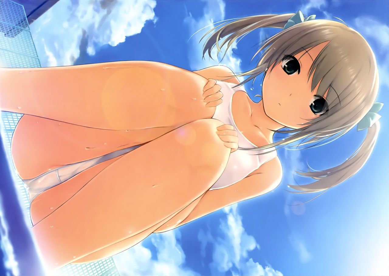 [Secondary, swimsuit] because summer vacation is also the end, girl image Part2 School swimsuit 6