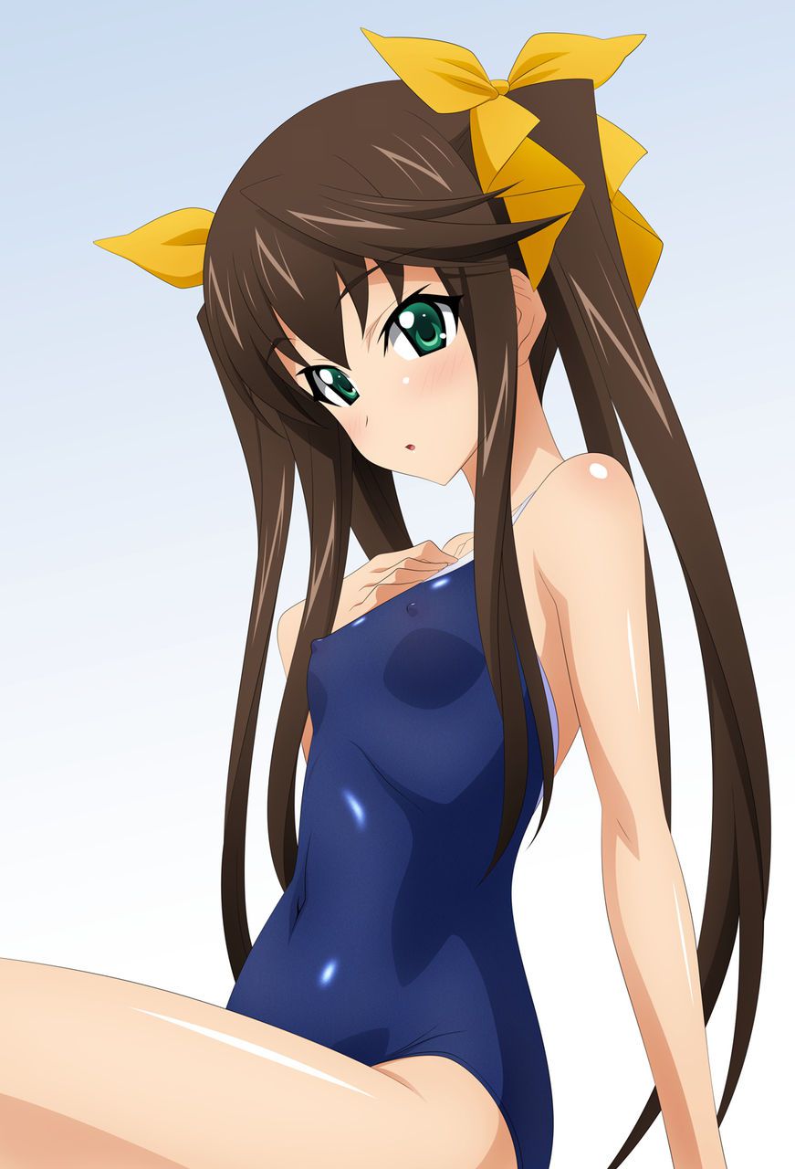 [Secondary swimsuit] annoying line of captivating body, beautiful girl image part1 of school swimsuit 18