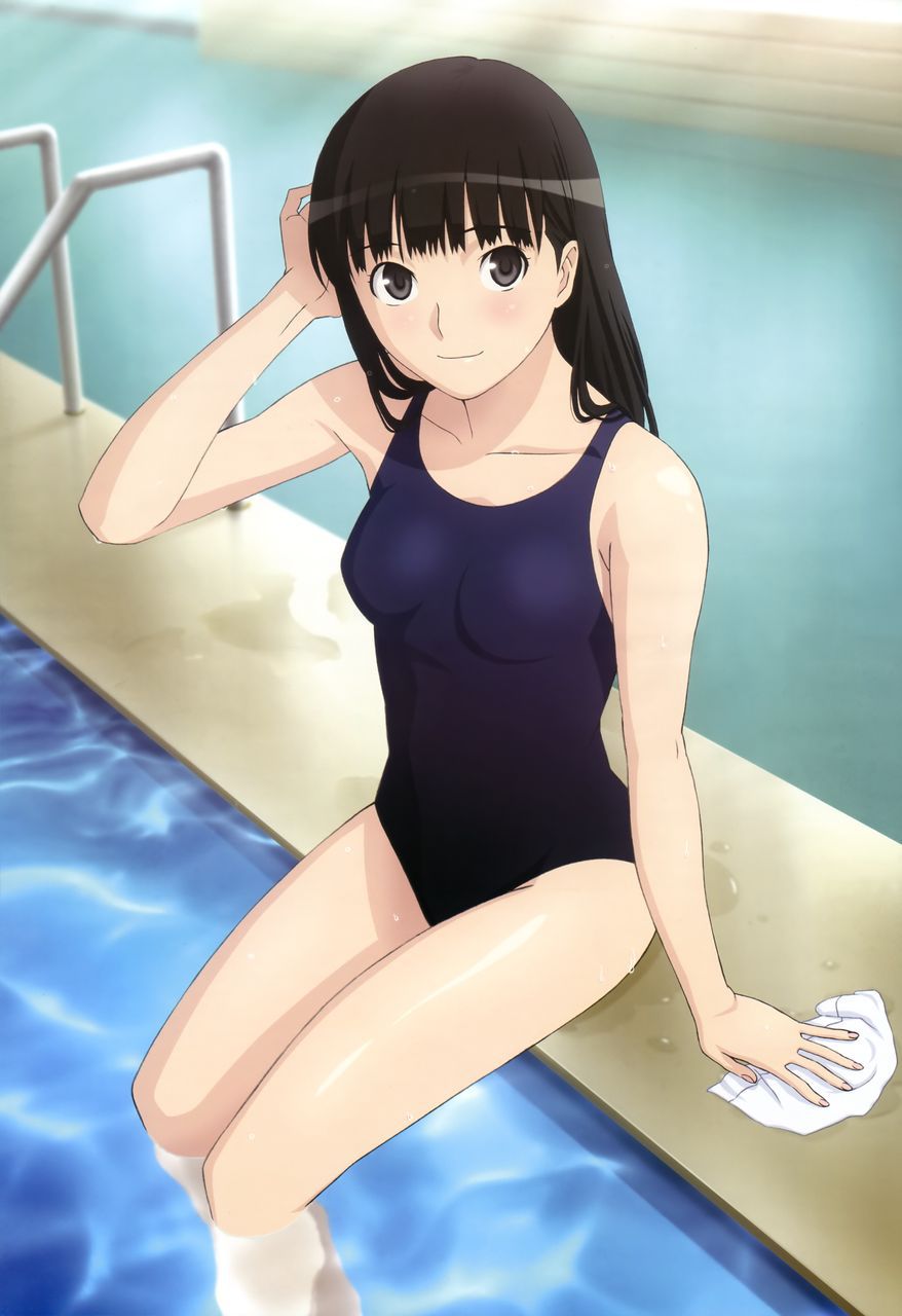 [Secondary swimsuit] annoying line of captivating body, beautiful girl image part1 of school swimsuit 23