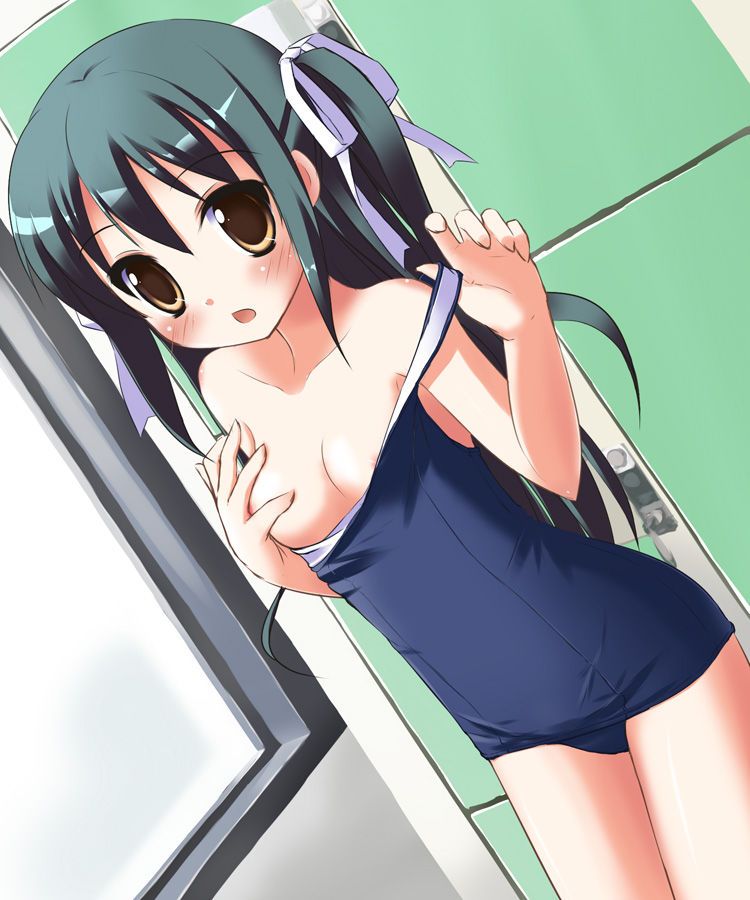 [secondary swimsuit] attractive body line annoying, beautiful girl image of school swimsuit part4 1